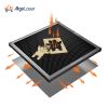 Algolaser Honeycomb Platform Laser Bed 445x450mm Stainless Steel Working Table with Aluminum Panel for CNC CO2 Engraver Machine