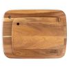 Thyme & Table Acacia Wood Cutting Board, 2 Piece Set