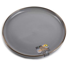 Thyme & Table Ava Dinner Plate, Grey