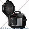 Ninja OS301/FD305CO Foodi 10-in-1 Pressure Cooker and Air Fryer with Nesting Broil Rack, 6.5-Quart Capacity