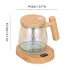 Fully Automatic Coffee Stirring Cup 400ml Electric Mixer Mug for Coffee Tea Milk Cocoa Self Stirring Coffee Mug Glass High Speed