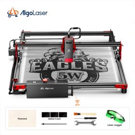 Ortur Laser Cutting Machine 10W High-density Laser Cutter High-speed 15000mm/min Air Assist Cut Through 30mm Acrylics 20mm Wood (Color: ALDK-5BD 5W)