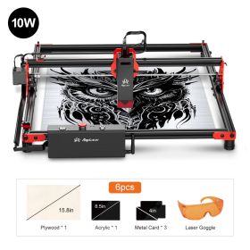 Ortur Laser Master 2 ProS2 40*40cm Table Lase Engraver Cutter For Woodworking Powerful Wood Metal CNC Engraving Cutting Machine (Color: DIY KIT 10W)