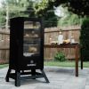 Masterbuilt® 30-inch Digital Electric Vertical BBQ Smoker with 710 Square Cooking Square Inches, Leg Kit, Side Wood Chip Loader,