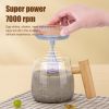 Fully Automatic Coffee Stirring Cup 400ml Electric Mixer Mug for Coffee Tea Milk Cocoa Self Stirring Coffee Mug Glass High Speed